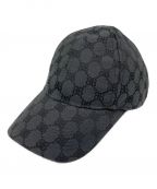 BALENCIAGA×GUCCIバレンシアガ×グッチ）の古着「ハッカープロジェクト ベースボール キャップ」｜グレー