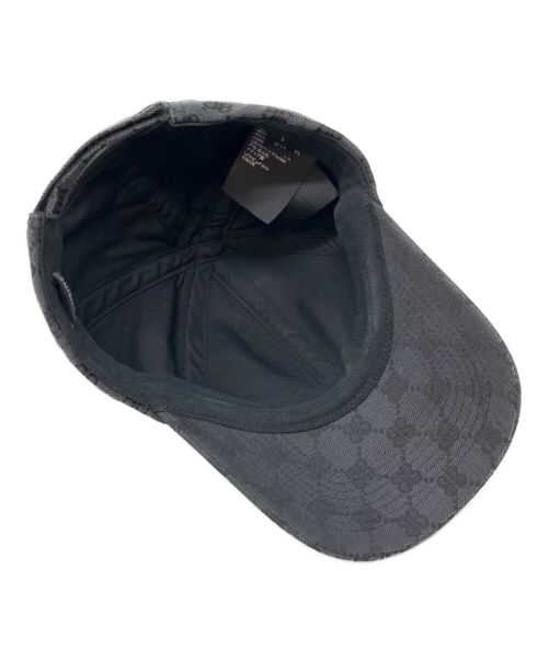 BALENCIAGA（バレンシアガ）BALENCIAGA (バレンシアガ) GUCCI (グッチ) ハッカープロジェクト ベースボール キャップ グレー サイズ:Sの古着・服飾アイテム