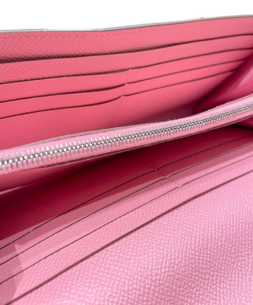 HERMES（エルメス）HERMES (エルメス) ケリーウォレット ロング ローズコンフェッティ サイズ:ロングの古着・服飾アイテム