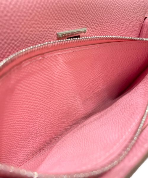 HERMES（エルメス）HERMES (エルメス) ケリーウォレット ロング ローズコンフェッティ サイズ:ロングの古着・服飾アイテム