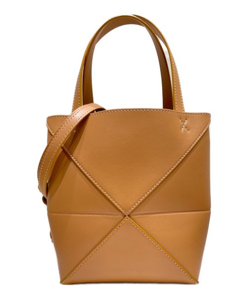 LOEWE（ロエベ）LOEWE (ロエベ) パズル フォルド トート ミニ キャメル サイズ:mini/ミニの古着・服飾アイテム