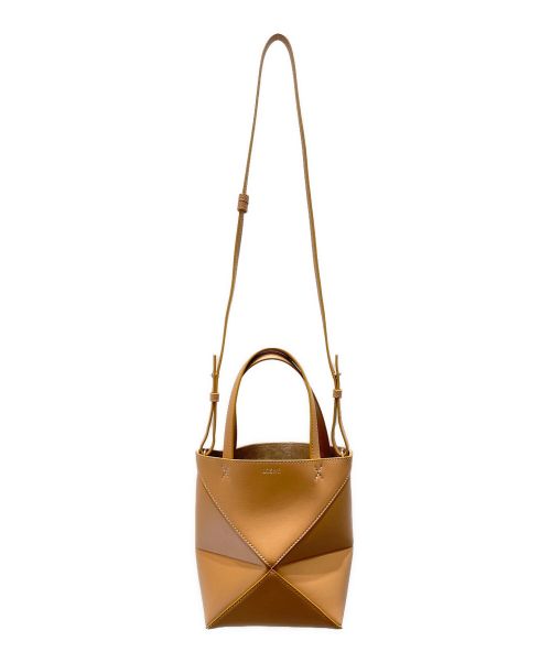 LOEWE（ロエベ）LOEWE (ロエベ) パズル フォルド トート ミニ キャメル サイズ:mini/ミニの古着・服飾アイテム