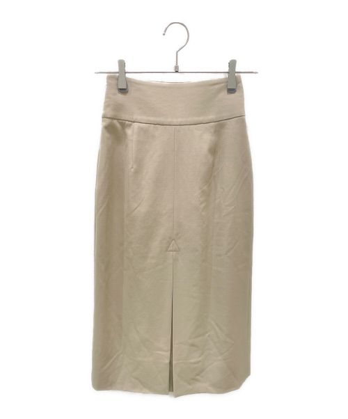 HERMES（エルメス）HERMES (エルメス) フレアプリーツスカート ベージュ サイズ:34の古着・服飾アイテム