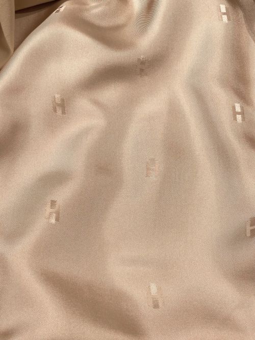 HERMES（エルメス）HERMES (エルメス) フレアプリーツスカート ベージュ サイズ:34の古着・服飾アイテム