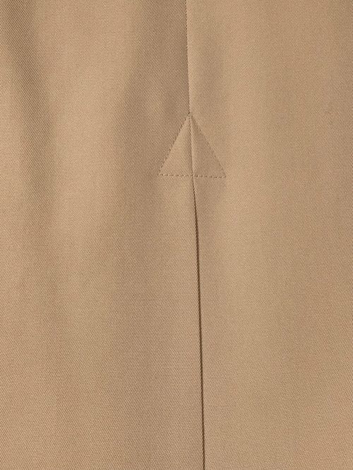 HERMES（エルメス）HERMES (エルメス) フレアプリーツスカート ベージュ サイズ:34の古着・服飾アイテム