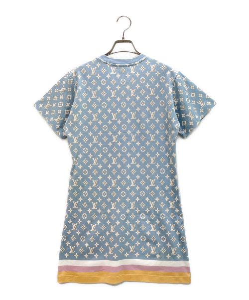 LOUIS VUITTON（ルイ ヴィトン）LOUIS VUITTON (ルイ ヴィトン) Monogram T-Shirt Dress スカイブルー サイズ:XSの古着・服飾アイテム