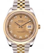 ROLEXロレックス）の古着「デイトジャスト 41 10Pダイヤ Ref.126333G」｜シャンパン文字盤