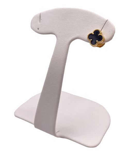 VAN CLEEF & ARPELS（ヴァンクリーフ＆アーペル）VAN CLEEF & ARPELS (ヴァンクリーフ＆アーペル) スウィート アルハンブラ ピアス オニキス サイズ:スウィートの古着・服飾アイテム