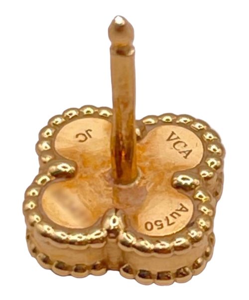 VAN CLEEF & ARPELS（ヴァンクリーフ＆アーペル）VAN CLEEF & ARPELS (ヴァンクリーフ＆アーペル) スウィート アルハンブラ ピアス オニキス サイズ:スウィートの古着・服飾アイテム