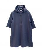 MONCLERモンクレール）の古着「ショートスリーブ ドレス」｜ネイビー