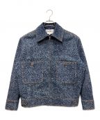 CHANELシャネル）の古着「カメリアココマークデニムジャケット」｜インディゴ