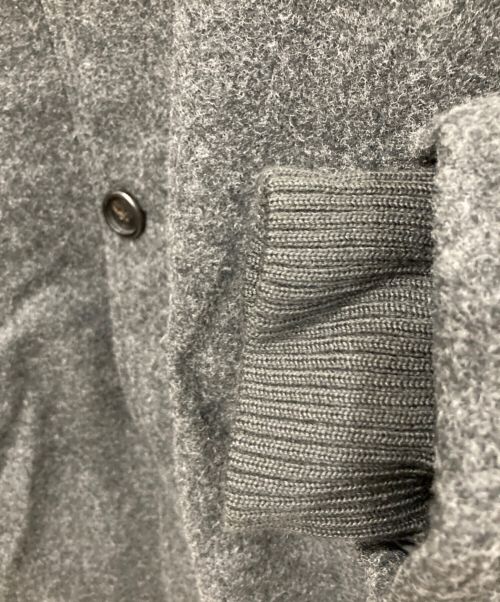 ami（アミ）ami (アミ) フーデッドコート グレー サイズ:52の古着・服飾アイテム