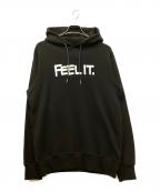 sacaiサカイ）の古着「Erio Haze Hoodie」｜ブラック