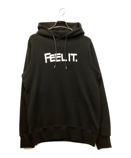 sacai（サカイ）sacai (サカイ) Erio Haze Hoodie ブラック サイズ:3の古着・服飾アイテム