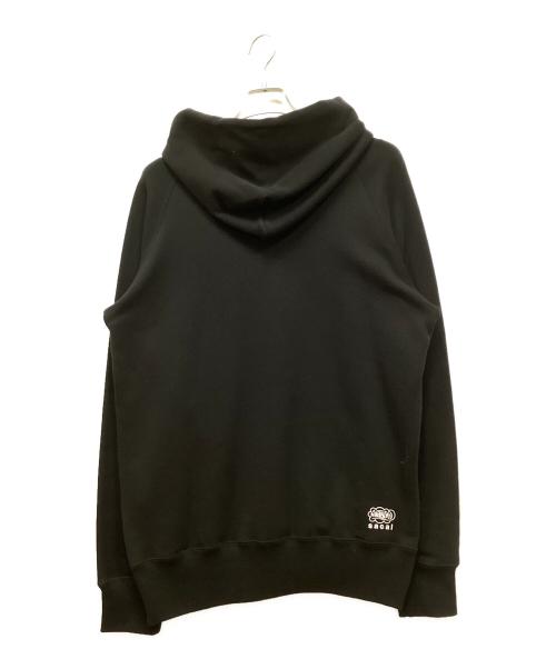 sacai（サカイ）sacai (サカイ) Erio Haze Hoodie ブラック サイズ:3の古着・服飾アイテム