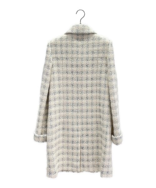 CHANEL（シャネル）CHANEL (シャネル) ココマークボタンロングコート アイボリー サイズ:34の古着・服飾アイテム