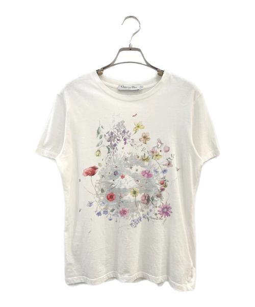Christian Dior（クリスチャン ディオール）Christian Dior (クリスチャン ディオール) 23SS Florilegio フロリレージョ グラフィックカットソー ホワイト サイズ:xsの古着・服飾アイテム