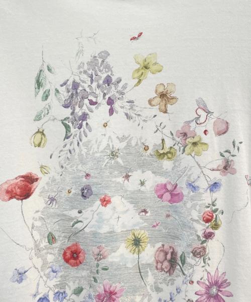 Christian Dior（クリスチャン ディオール）Christian Dior (クリスチャン ディオール) 23SS Florilegio フロリレージョ グラフィックカットソー ホワイト サイズ:xsの古着・服飾アイテム