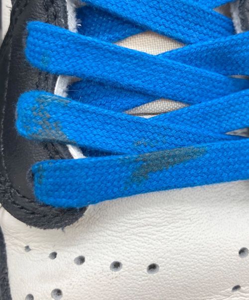 NIKE（ナイキ）NIKE (ナイキ) FRAGMENT (フラッグメント) Travis Scott (トラヴィス スコット) AIR JORDAN1 LOW OG SP/ジョーダン 1 レトロ ロー OG SP  アイボリー×ブルー サイズ:24㎝の古着・服飾アイテム