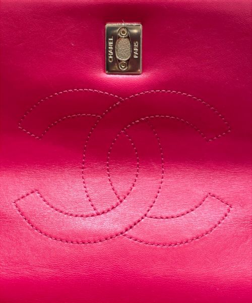 CHANEL（シャネル）CHANEL (シャネル) マトラッセ トップハンドル レッド サイズ:-の古着・服飾アイテム