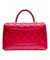 CHANEL (シャネル) マトラッセ トップハンドル レッド サイズ:-：400000円
