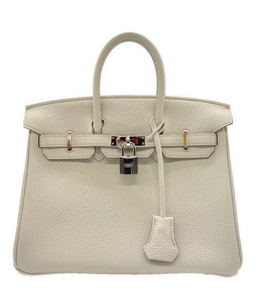 HERMES（エルメス）HERMES (エルメス) バーキン 25/シルバー金具/トゴ/ベトン/U刻印 ベトン サイズ:25の古着・服飾アイテム