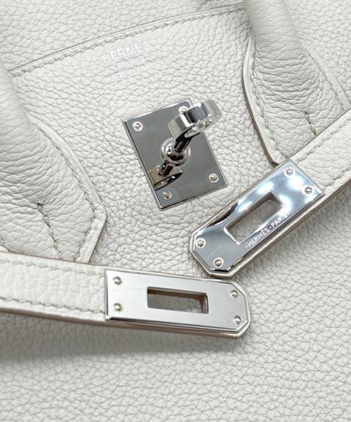 HERMES（エルメス）HERMES (エルメス) バーキン 25/シルバー金具/トゴ/ベトン/U刻印 ベトン サイズ:25の古着・服飾アイテム