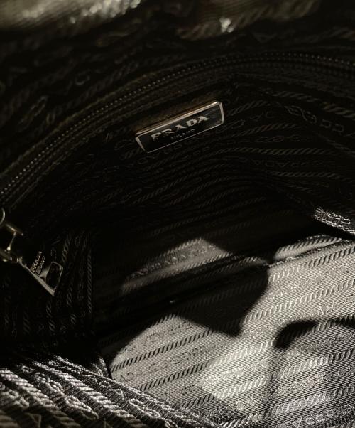 PRADA（プラダ）PRADA (プラダ) ショルダーバッグ ブラック サイズ:-の古着・服飾アイテム