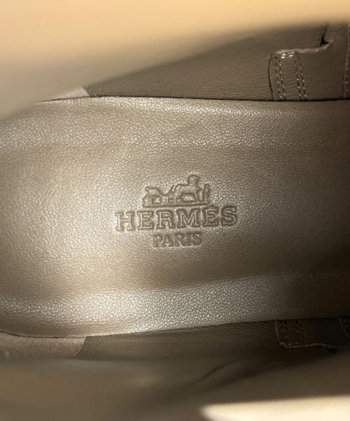 HERMES（エルメス）HERMES (エルメス) ネオ ショート ブーツ ブラック サイズ:38の古着・服飾アイテム