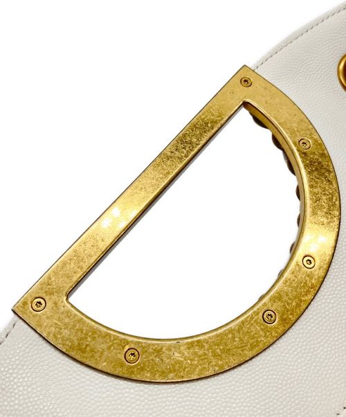 CHANEL（シャネル）CHANEL (シャネル) マトラッセチェーントートバッグ ホワイトの古着・服飾アイテム