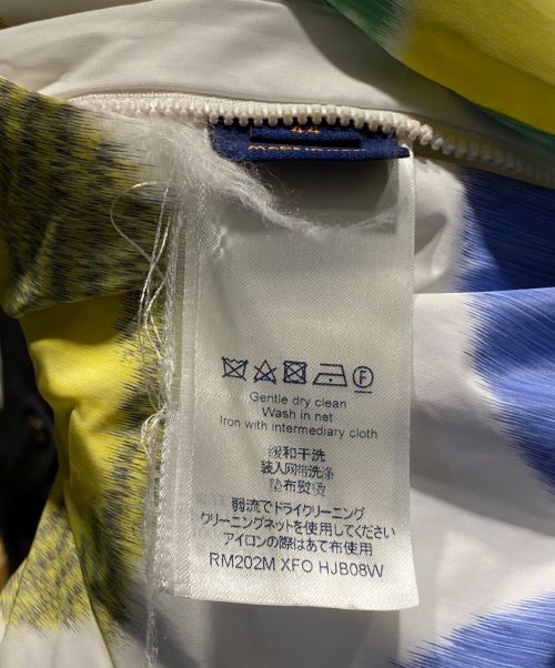 LOUIS VUITTON（ルイ ヴィトン）LOUIS VUITTON (ルイ ヴィトン) マルチカラーモノグラムウィンドブレーカーブルゾン ホワイト サイズ:44の古着・服飾アイテム