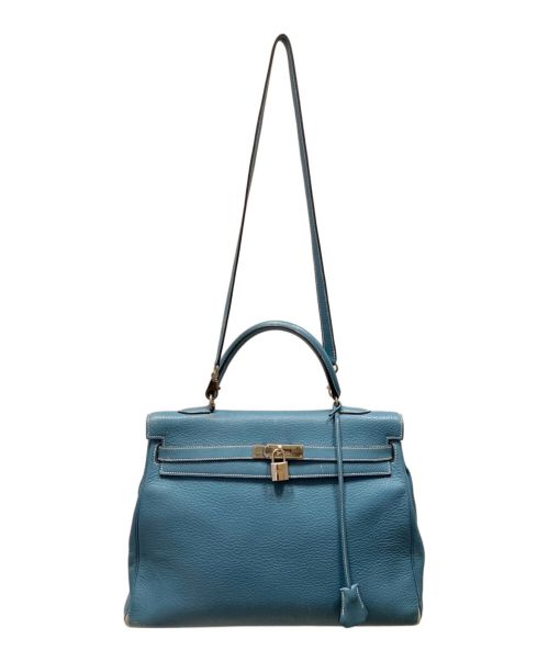 HERMES（エルメス）HERMES (エルメス) ケリー35 ブルージーン サイズ:35の古着・服飾アイテム