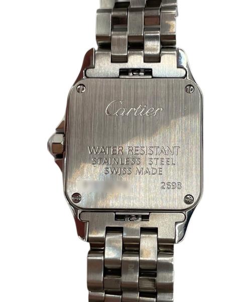 Cartier（カルティエ）Cartier (カルティエ) サントスドゥモワゼルSM ピンクシェル文字盤 サイズ:SMの古着・服飾アイテム