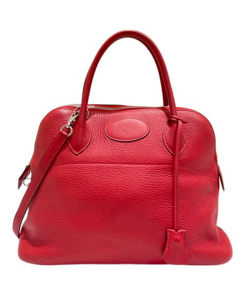 HERMES（エルメス）HERMES (エルメス) ボリード 31 ▢J刻印:2006年 レッド レッド サイズ:31の古着・服飾アイテム