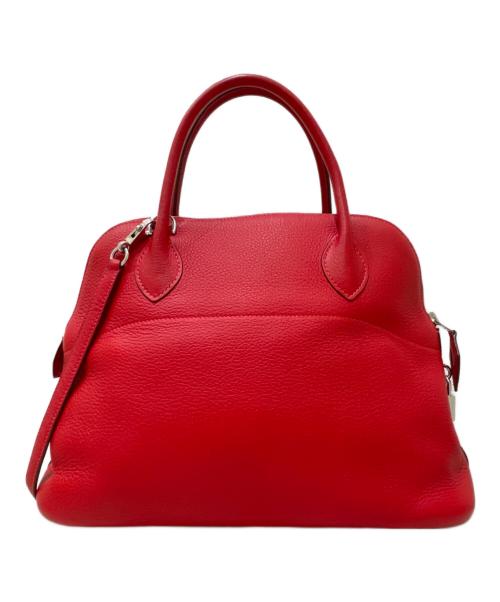 HERMES（エルメス）HERMES (エルメス) ボリード 31 ▢J刻印:2006年 レッド レッド サイズ:31の古着・服飾アイテム