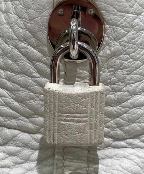 HERMES（エルメス）HERMES (エルメス) ボリード31 ホワイト サイズ:31の古着・服飾アイテム