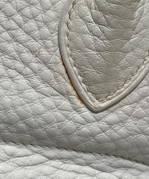 HERMES（エルメス）HERMES (エルメス) ボリード31 ホワイト サイズ:31の古着・服飾アイテム