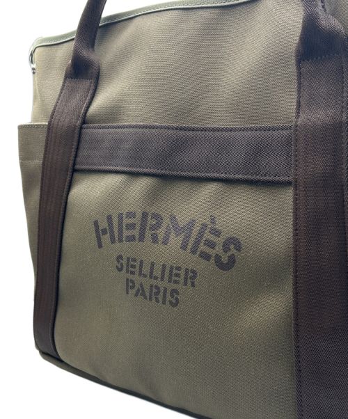 HERMES（エルメス）HERMES (エルメス) サック ド パンサージュ オリーブ サイズ:‐の古着・服飾アイテム