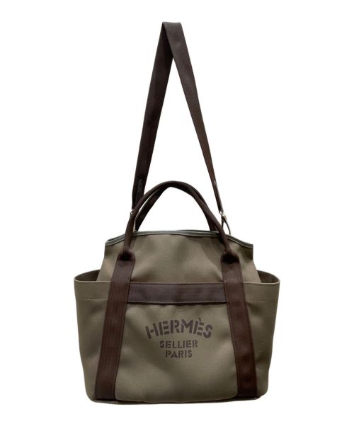 HERMES（エルメス）HERMES (エルメス) サック ド パンサージュ オリーブ サイズ:‐の古着・服飾アイテム