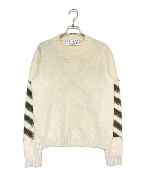 OFFWHITE（オフホワイト）OFFWHITE (オフホワイト) セーター アイボリー サイズ:Sの古着・服飾アイテム