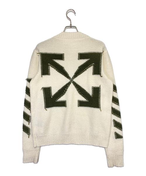 OFFWHITE（オフホワイト）OFFWHITE (オフホワイト) セーター アイボリー サイズ:Sの古着・服飾アイテム