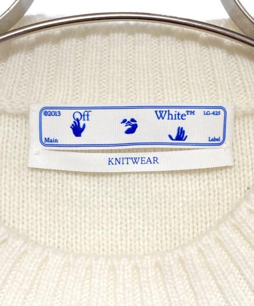 OFFWHITE（オフホワイト）OFFWHITE (オフホワイト) セーター アイボリー サイズ:Sの古着・服飾アイテム