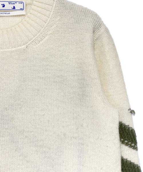 OFFWHITE（オフホワイト）OFFWHITE (オフホワイト) セーター アイボリー サイズ:Sの古着・服飾アイテム