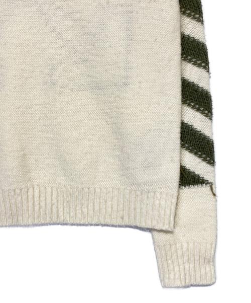 OFFWHITE（オフホワイト）OFFWHITE (オフホワイト) セーター アイボリー サイズ:Sの古着・服飾アイテム