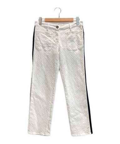中古・古着通販】CHANEL (シャネル) デニムパンツ ホワイト サイズ:38