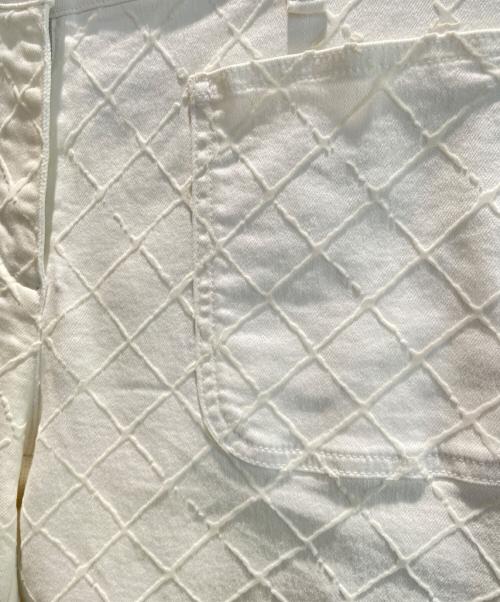 CHANEL（シャネル）CHANEL (シャネル) デニムパンツ ホワイト サイズ:38の古着・服飾アイテム