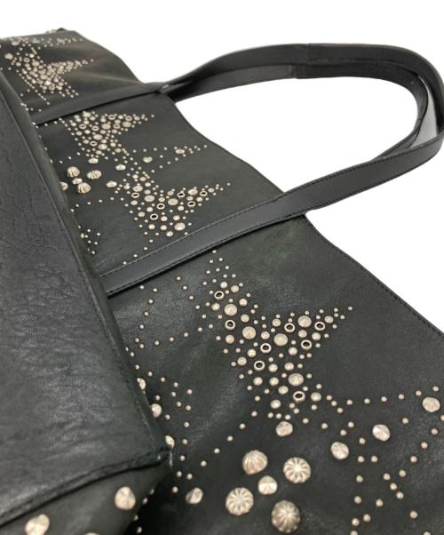 JIMMY CHOO（ジミーチュウ）JIMMY CHOO (ジミーチュウ) トートバッグ ブラックの古着・服飾アイテム