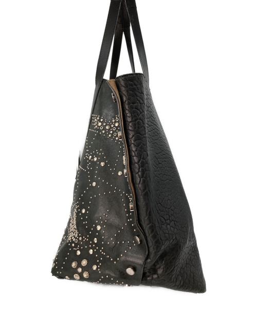 JIMMY CHOO（ジミーチュウ）JIMMY CHOO (ジミーチュウ) トートバッグ ブラックの古着・服飾アイテム