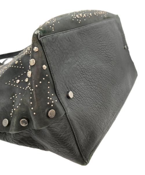 JIMMY CHOO（ジミーチュウ）JIMMY CHOO (ジミーチュウ) トートバッグ ブラックの古着・服飾アイテム