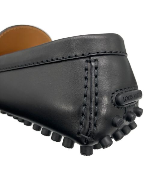 LOUIS VUITTON（ルイ ヴィトン）LOUIS VUITTON (ルイ ヴィトン) ビットレザーシューズ ブラック サイズ:7 1/2の古着・服飾アイテム